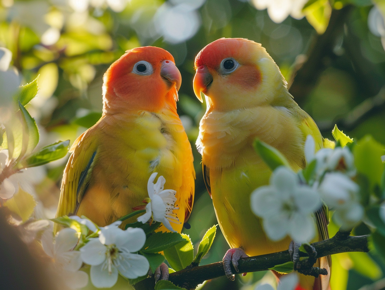 oiseaux inséparables