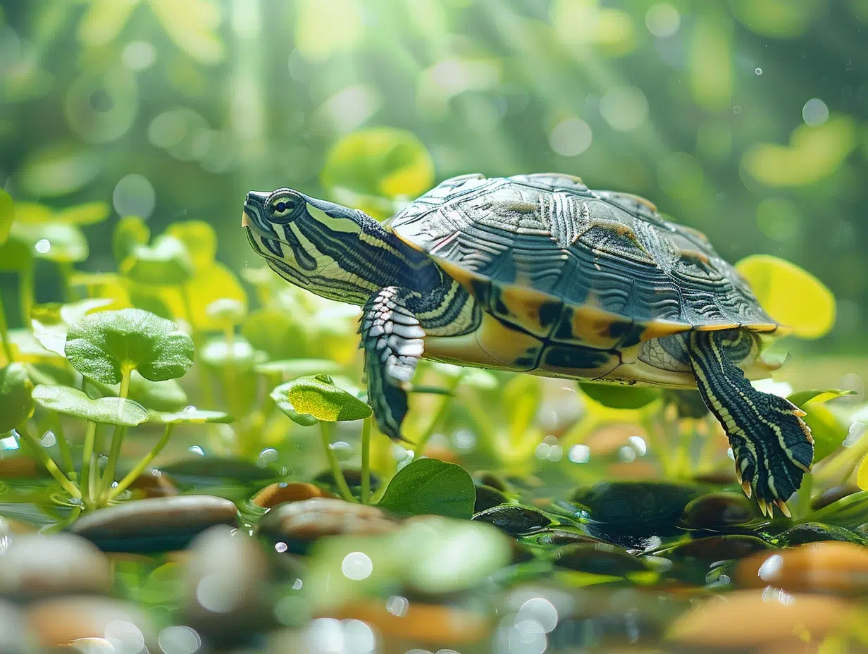 Rendre heureuse une tortue d’eau : conseils et astuces essentiels